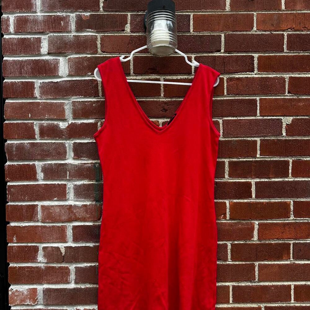Red Moda International Mini Tank Dress